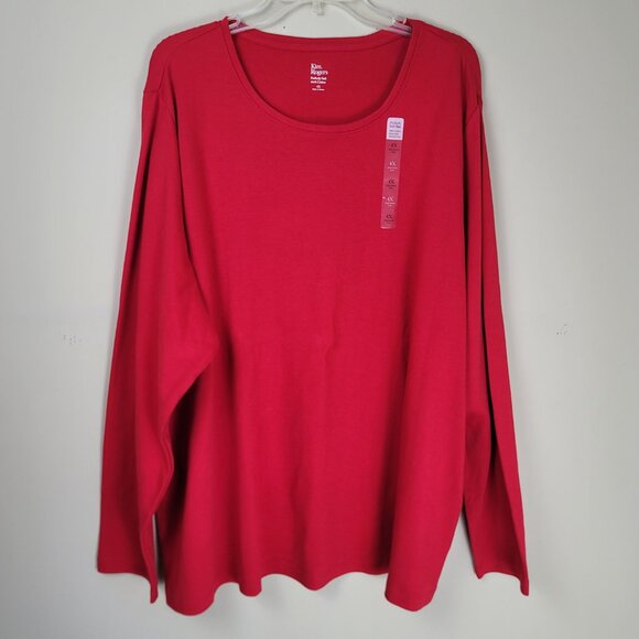 Kim Rogers Women's Perfectly Soft Tee Long Sleeve Shirt - Picture 2 of 8